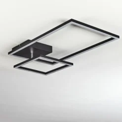 hofstein Plafonnier Doyon LED Noir, 1 lumière* Éclairage Led