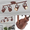 Lampes Industrielles-hofstein Plafonnier Drobak Rouille, 4 lumières