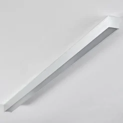 hofstein Plafonnier Dubuisson LED Aluminium, 1 lumière, Télécommandes