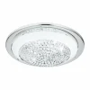 Luminaires Eglo Plafonnier Eglo ACOLLA LED Chrome, 1 lumière
