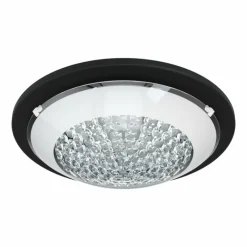 Luminaires Eglo Plafonnier Eglo ACOLLA LED Noir, 1 lumière