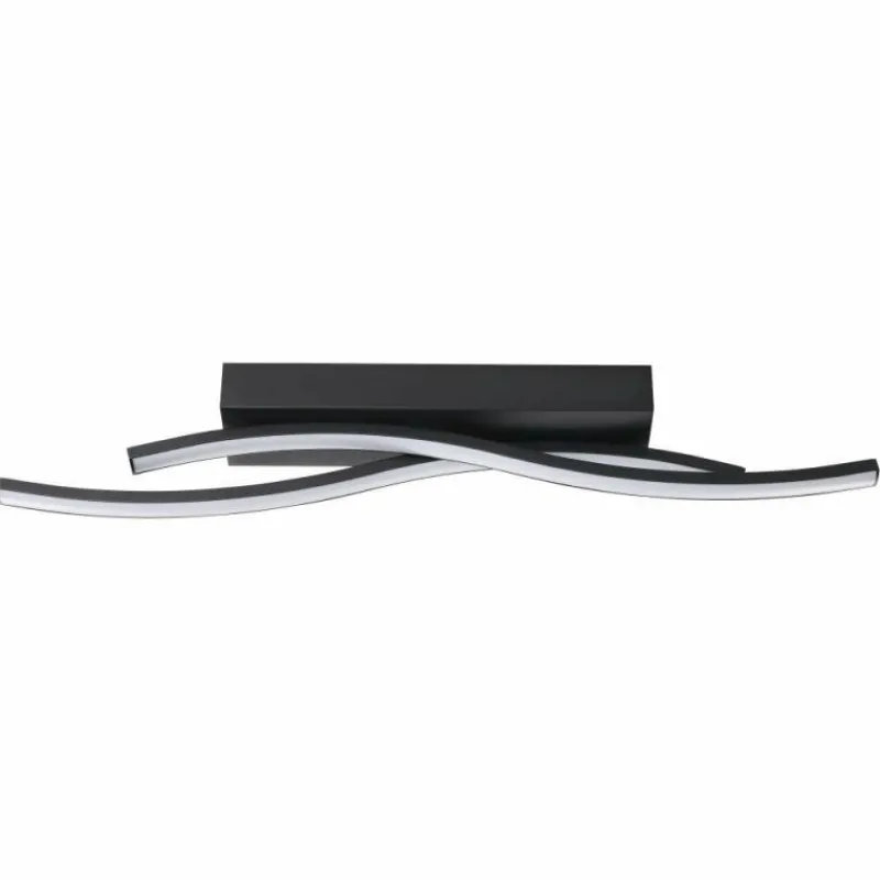 Luminaires Eglo Plafonnier Eglo ALBORAYA LED Noir, 1 lumière* Éclairage Led