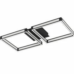 Luminaires Eglo Plafonnier Eglo ALTAFLOR LED Noir, 8 lumières* Éclairage Led