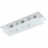 Luminaires Eglo Plafonnier Eglo ARBORIO LED Chrome, 3 lumières