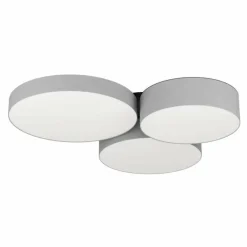 Luminaires Eglo Plafonnier Eglo BARBANO-Z LED Noir, 3 lumières