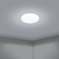 Luminaires Eglo Plafonnier Eglo BATTISTONA LED Blanc, 8 lumières, Télécommandes* Éclairage Led