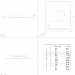 Luminaires Eglo Plafonnier Eglo BORDONARA LED Noir, Blanc, 1 lumière, Télécommandes* Éclairage Led