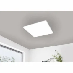 Luminaires Eglo Plafonnier Eglo BOTTAZZO LED Blanc, 2 lumières, Télécommandes* Éclairage Led