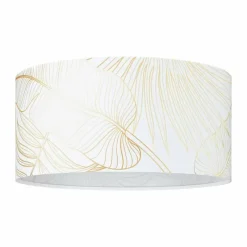 Lampes En Tissu-Luminaires Eglo Plafonnier Eglo BUCAMARANGA Blanc, 1 lumière