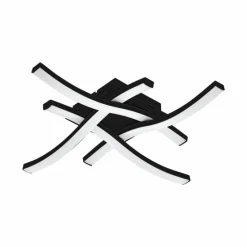 Luminaires Eglo Plafonnier Eglo CABEZAS LED Noir, 4 lumières* Éclairage Led