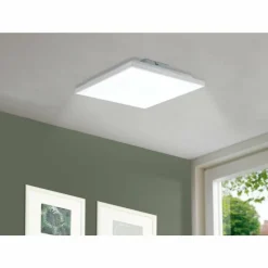 Luminaires Eglo Plafonnier Eglo CALEMAR LED Blanc, 1 lumière* Éclairage Led