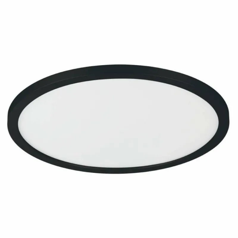 Luminaires Eglo Plafonnier Eglo CAMPASPERO LED Noir, 1 lumière, Télécommandes* Éclairage Led