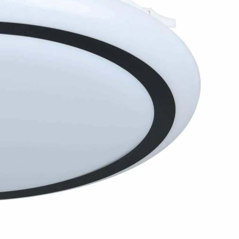Luminaires Eglo Plafonnier Eglo CAPASSO LED Blanc, 1 lumière* Éclairage Led