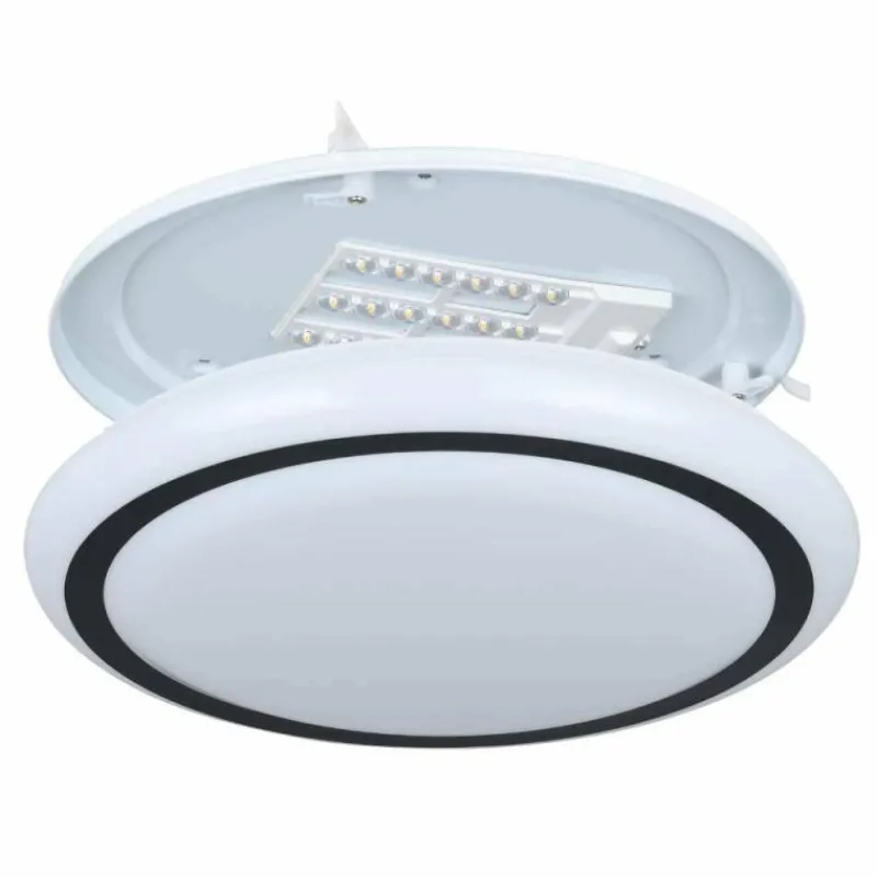 Luminaires Eglo Plafonnier Eglo CAPASSO LED Blanc, 1 lumière* Éclairage Led