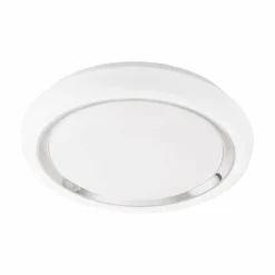 Luminaires Eglo Plafonnier Eglo CAPASSO LED Chrome, Blanc, 1 lumière* Éclairage Led