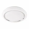 Luminaires Eglo Plafonnier Eglo CAPASSO-C LED Blanc, 1 lumière, Changeur de couleurs