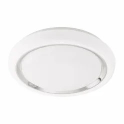 Luminaires Eglo Plafonnier Eglo CAPASSO-C LED Blanc, 1 lumière, Changeur de couleurs