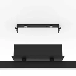 Luminaires Eglo Plafonnier Eglo CARDILLIO LED Noir, 3 lumières* Éclairage Led