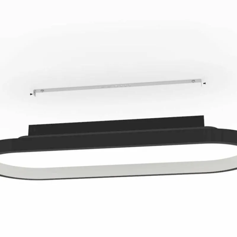 Luminaires Eglo Plafonnier Eglo CODRIALES LED Noir, 1 lumière* Éclairage Led