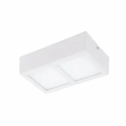 Luminaires Eglo Plafonnier Eglo COLEGIO LED Blanc, 2 lumières* Éclairage Led