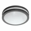 Luminaires Eglo Plafonnier Eglo Connect LOCANA LED Anthracite, 1 lumière