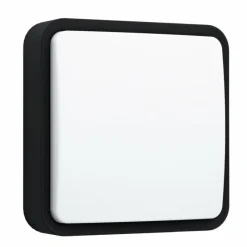 Luminaires Eglo Plafonnier Eglo Connect PIOVE LED Noir, 1 lumière