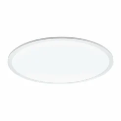 Luminaires Eglo Plafonnier Eglo CONNECT SARSINA-C LED Blanc, 1 lumière, Télécommandes, Changeur de couleurs