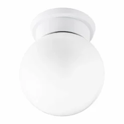 Luminaires Eglo Plafonnier Eglo DURELO Blanc, 1 lumière