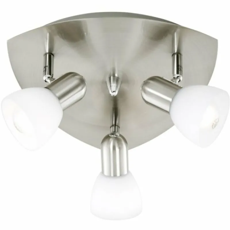 Luminaires Eglo Plafonnier Eglo ENEA Nickel mat