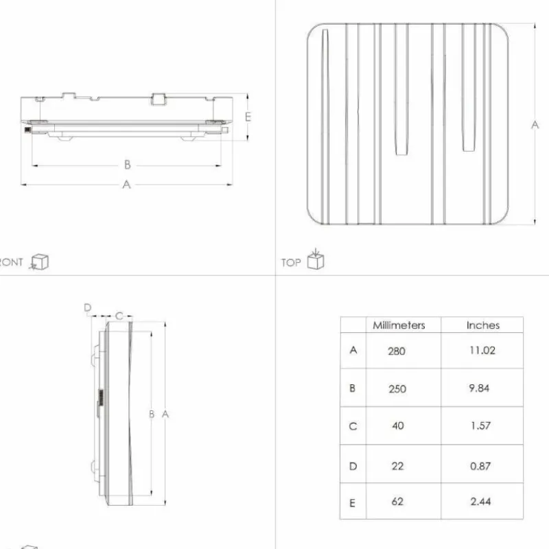 Luminaires Eglo Plafonnier Eglo FERENTINO LED Blanc, 1 lumière* Éclairage Led