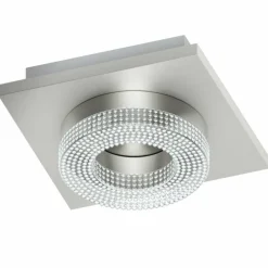 Luminaires Eglo Plafonnier Eglo FRADELO LED Chrome, Aspect cristal, 1 lumière* Éclairage Led