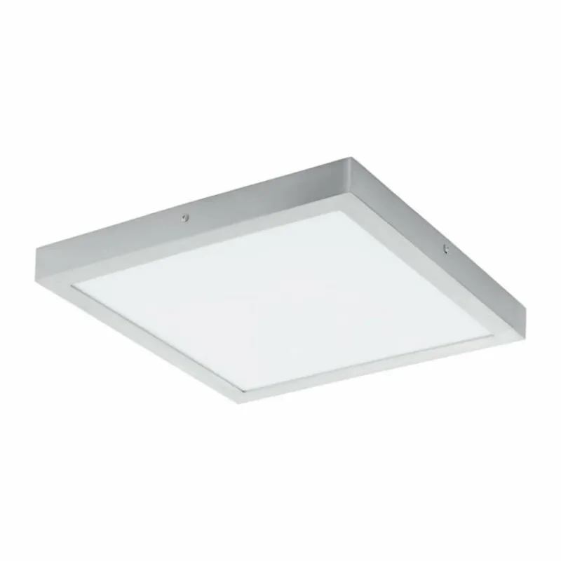 Luminaires Eglo Plafonnier Eglo FUEVA LED Argenté, 1 lumière* Éclairage Led