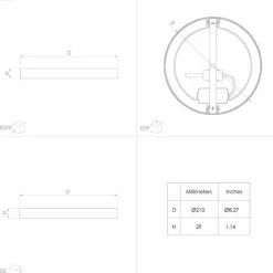 Luminaires Eglo Plafonnier Eglo FUEVA LED Nickel mat, 1 lumière* Éclairage Led