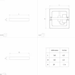 Luminaires Eglo Plafonnier Eglo FUEVA LED Noir, 1 lumière* Éclairage Led