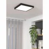 Luminaires Eglo Plafonnier Eglo FUEVA LED Noir, 1 lumière* Éclairage Led