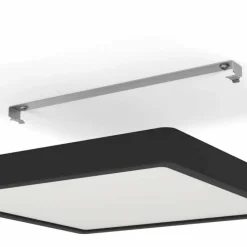 Luminaires Eglo Plafonnier Eglo FUEVA LED Noir, 1 lumière* Éclairage Led