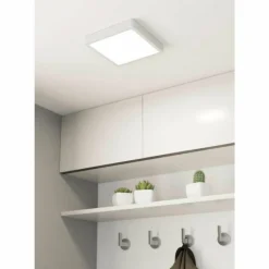 Luminaires Eglo Plafonnier Eglo FUEVA LED Blanc, 1 lumière* Éclairage Led