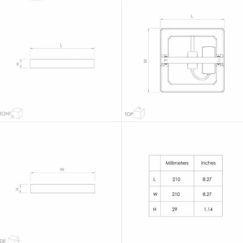 Luminaires Eglo Plafonnier Eglo FUEVA LED Nickel mat, 1 lumière* Éclairage Led