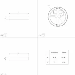 Luminaires Eglo Plafonnier Eglo FUEVA LED Noir, 1 lumière* Éclairage Led