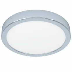 Luminaires Eglo Plafonnier Eglo FUEVA LED Chrome, 1 lumière* Éclairage Led