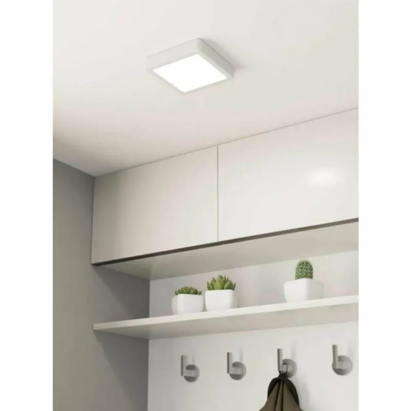 Luminaires Eglo Plafonnier Eglo FUEVA LED Blanc, 1 lumière* Éclairage Led
