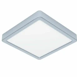 Luminaires Eglo Plafonnier Eglo FUEVA LED Chrome, 1 lumière* Éclairage Led
