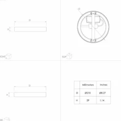 Luminaires Eglo Plafonnier Eglo FUEVA LED Noir, 1 lumière* Éclairage Led