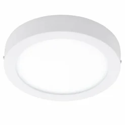 Luminaires Eglo Plafonnier Eglo FUEVA-C LED Blanc, 1 lumière, Changeur de couleurs