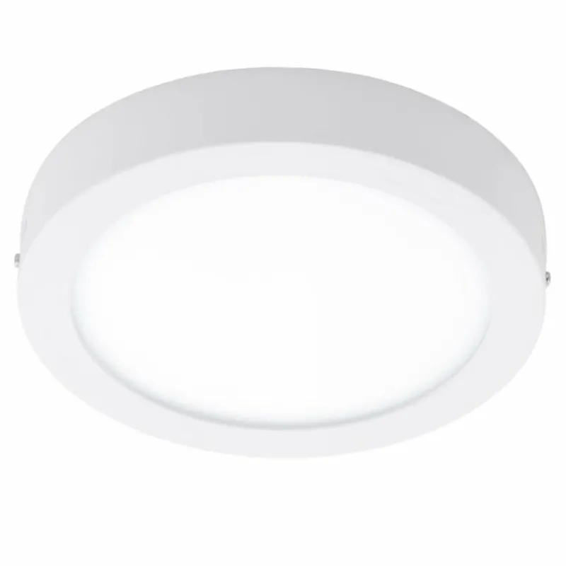 Luminaires Eglo Plafonnier Eglo FUEVA-C LED Blanc, 1 lumière, Changeur de couleurs