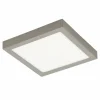 Luminaires Eglo Plafonnier Eglo FUEVA-C LED Nickel mat, 1 lumière