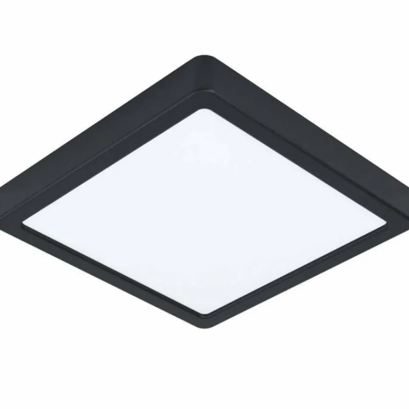 Luminaires Eglo Plafonnier Eglo FUEVA-Z LED Noir, 1 lumière* Éclairage Led