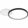 Luminaires Eglo Plafonnier Eglo GAFARES LED Noir, Blanc, 1 lumière* Éclairage Led