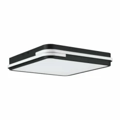 Luminaires Eglo Plafonnier Eglo GENOVESE-Z LED Noir, 1 lumière
