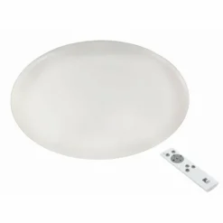 Luminaires Eglo Plafonnier Eglo GIRON LED Blanc, 1 lumière, Télécommandes* Éclairage Led